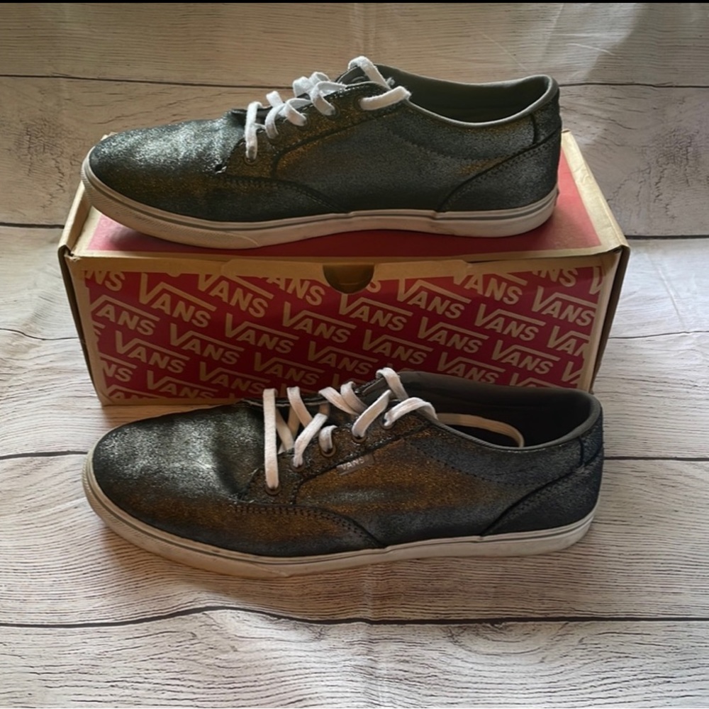 Vans Winston Low (Metallic) Silver Size 10